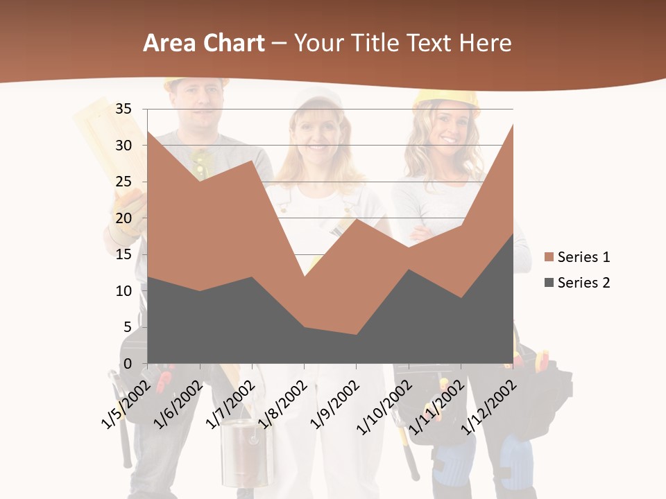 Business Working Worker PowerPoint Template