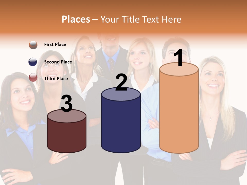 Staff Office Working PowerPoint Template