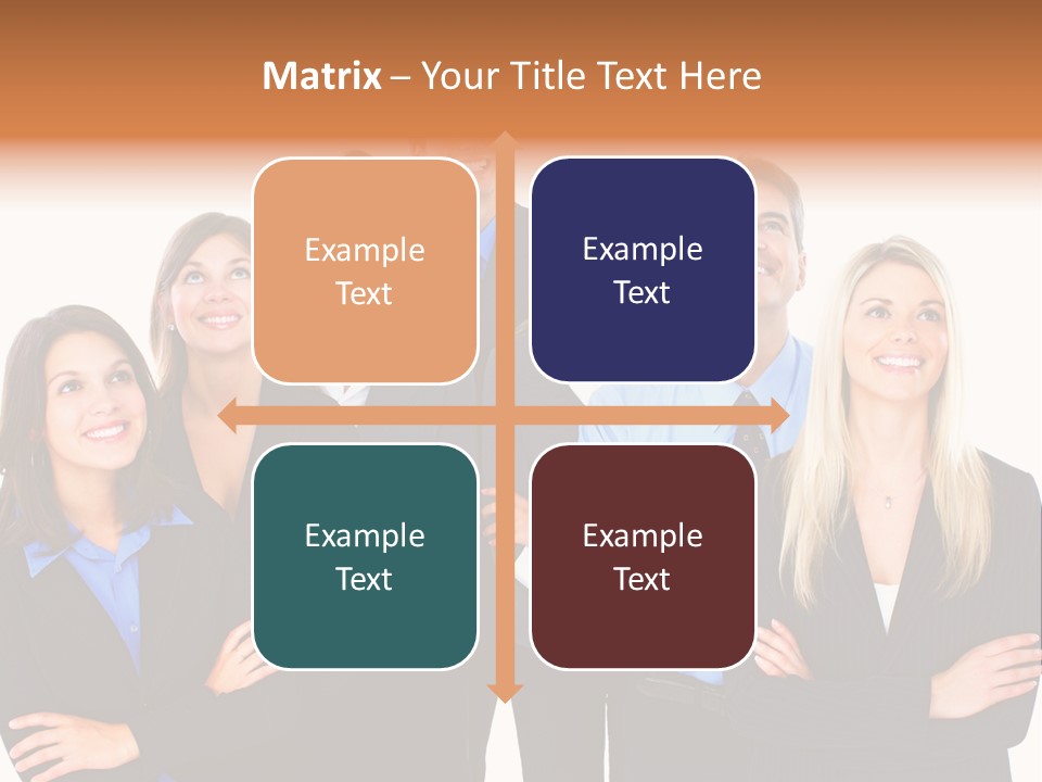 Staff Office Working PowerPoint Template