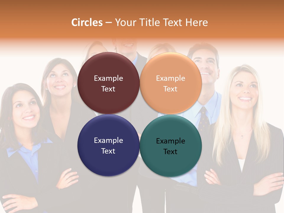 Staff Office Working PowerPoint Template