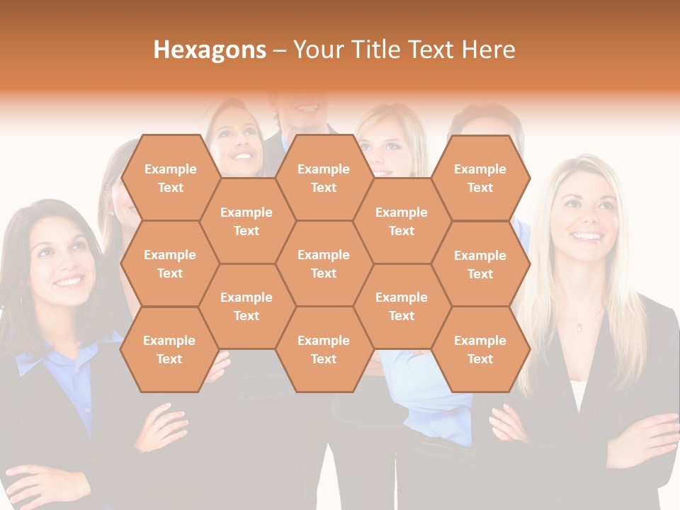 Staff Office Working PowerPoint Template