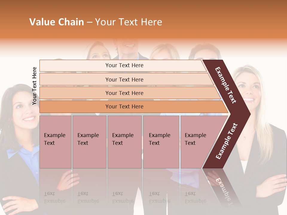 Staff Office Working PowerPoint Template