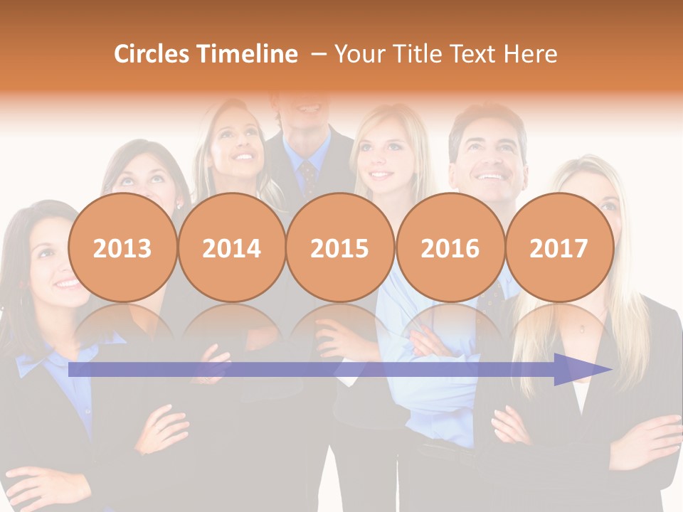 Staff Office Working PowerPoint Template