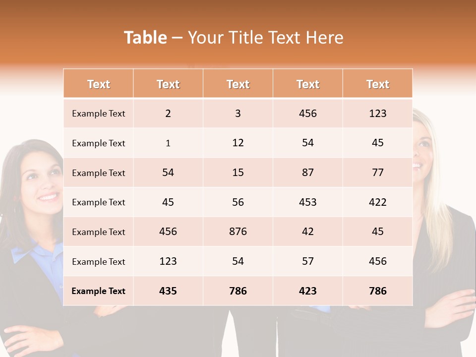 Staff Office Working PowerPoint Template