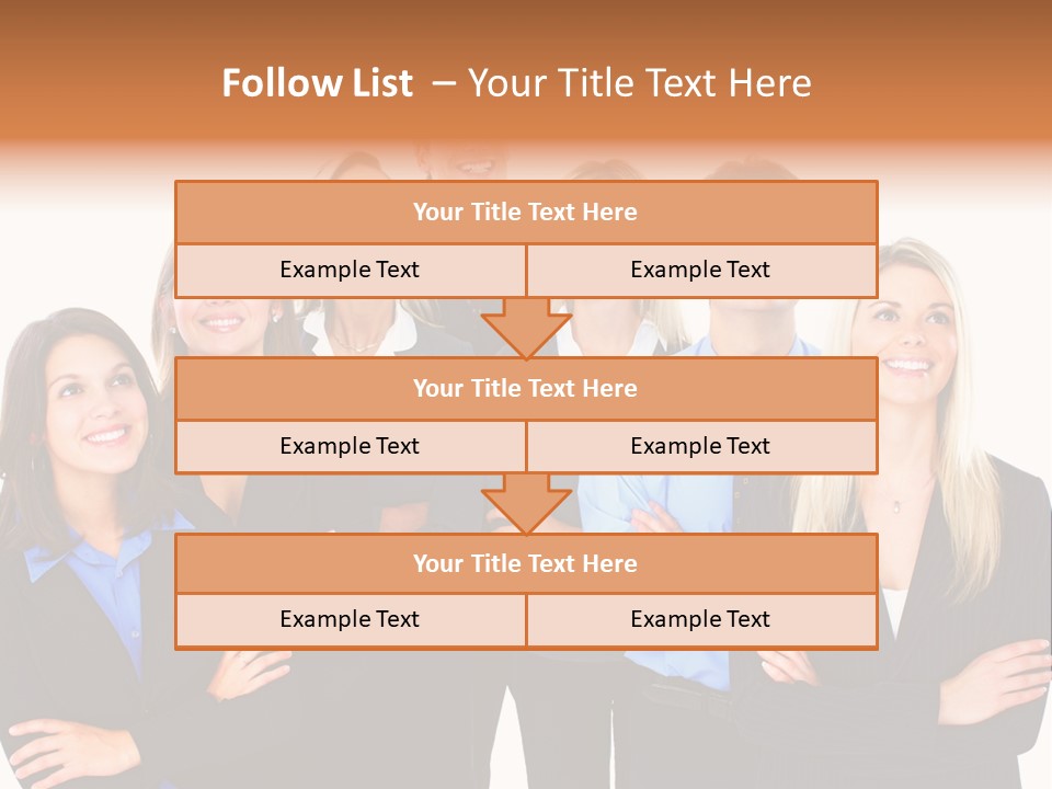 Staff Office Working PowerPoint Template