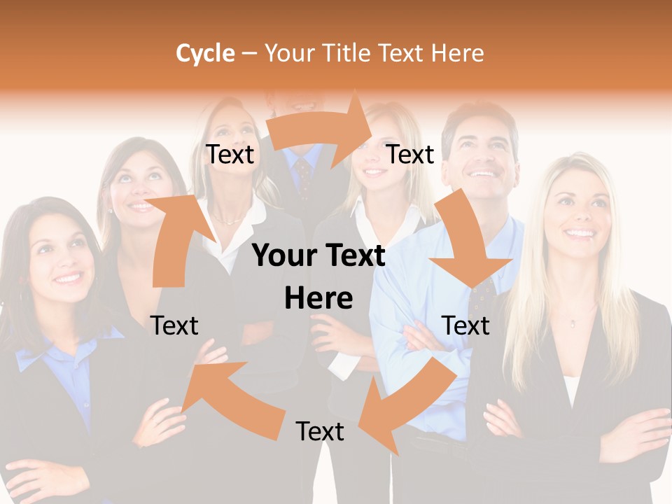 Staff Office Working PowerPoint Template