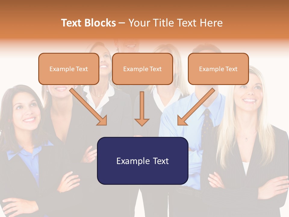 Staff Office Working PowerPoint Template
