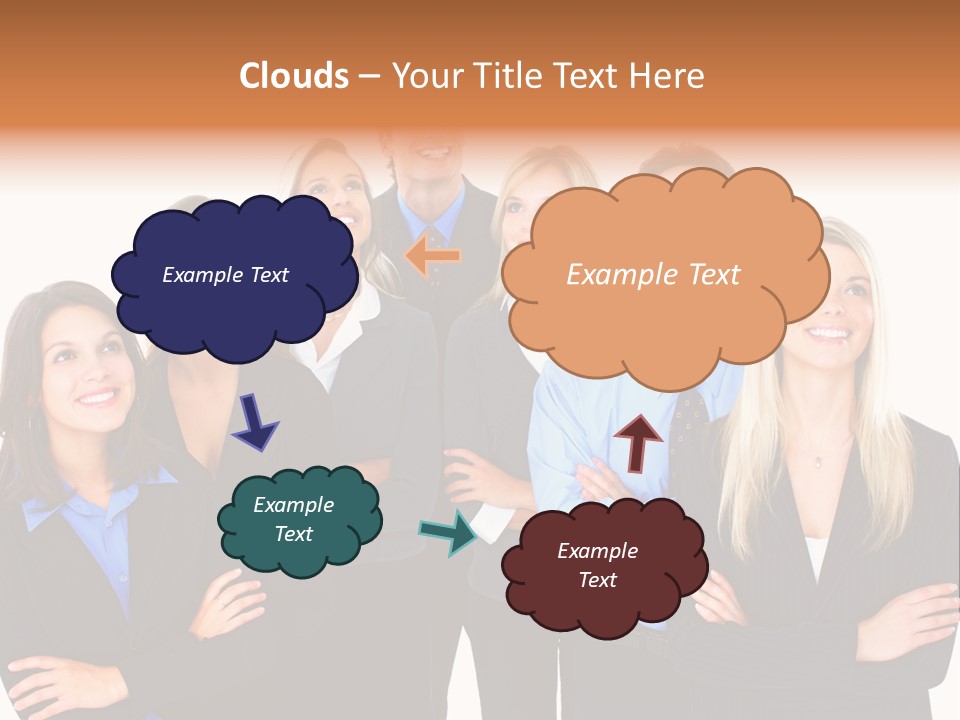 Staff Office Working PowerPoint Template
