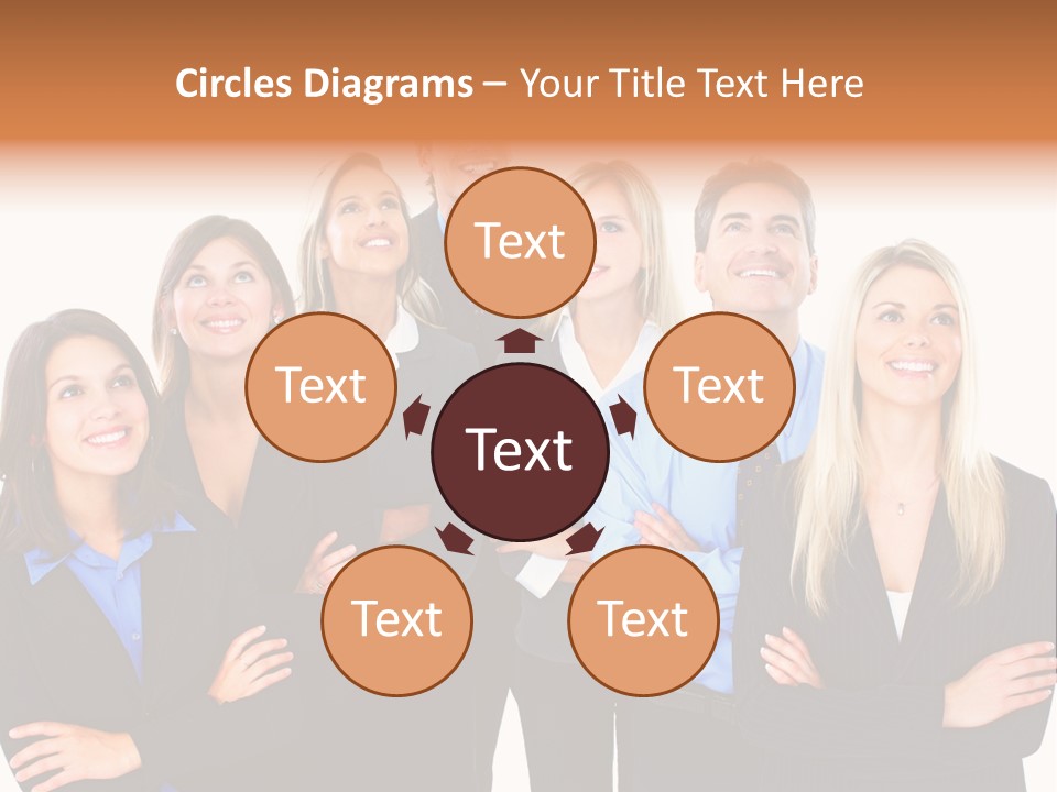 Staff Office Working PowerPoint Template