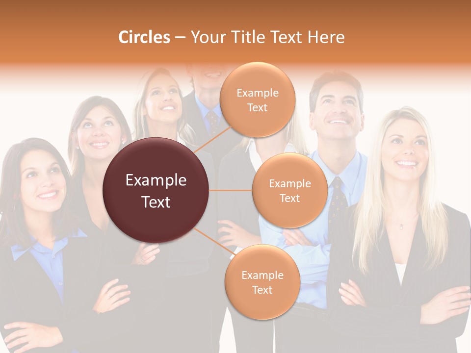 Staff Office Working PowerPoint Template