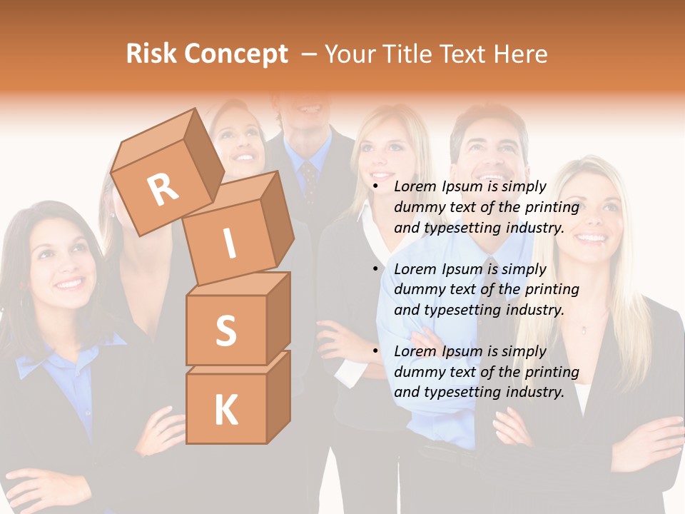 Staff Office Working PowerPoint Template