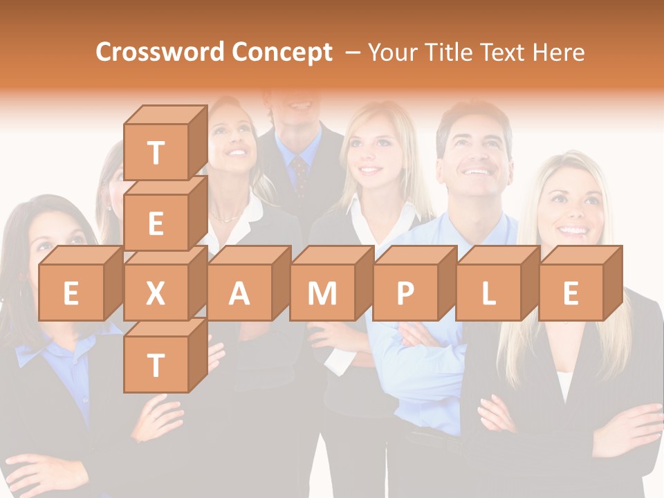 Staff Office Working PowerPoint Template