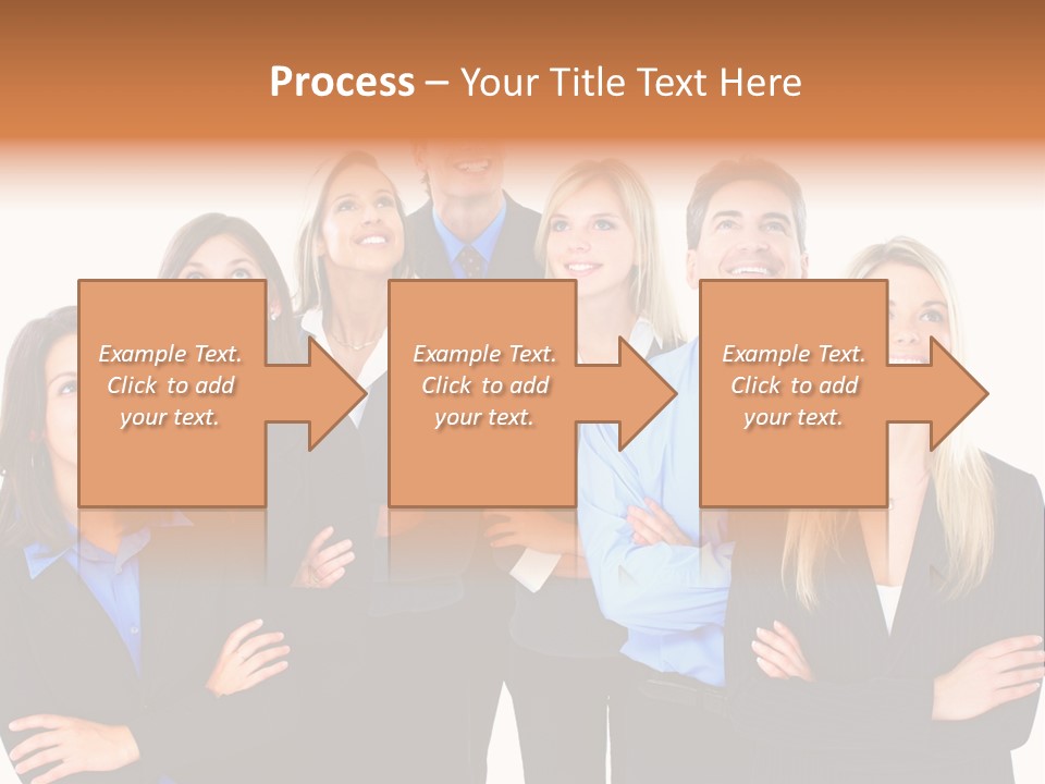 Staff Office Working PowerPoint Template