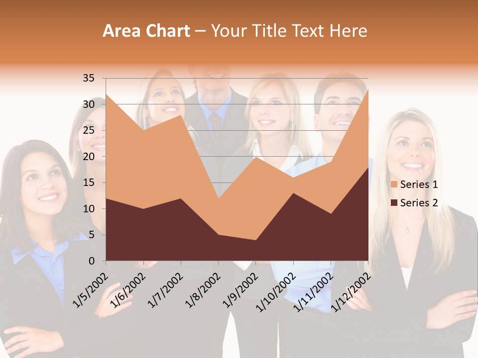 Staff Office Working PowerPoint Template