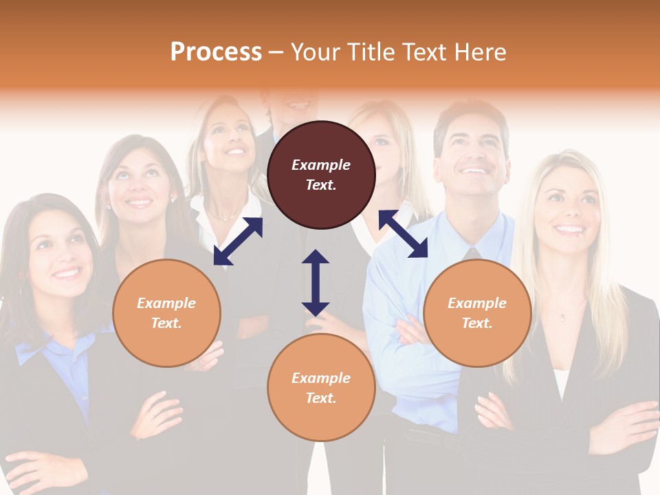 Staff Office Working PowerPoint Template