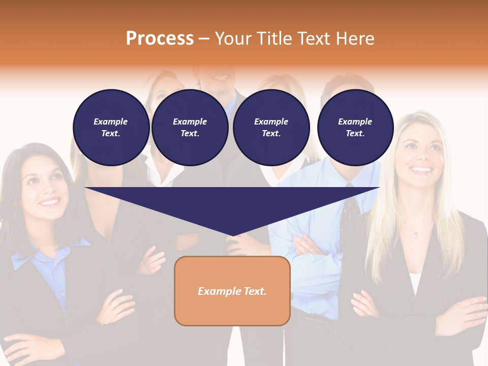 Staff Office Working PowerPoint Template