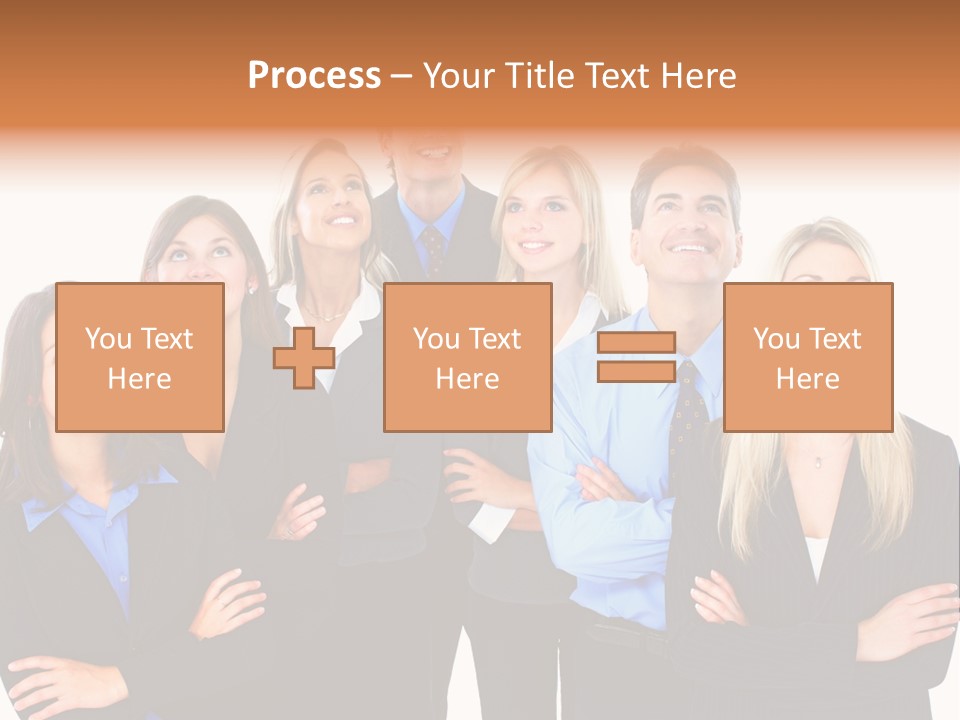 Staff Office Working PowerPoint Template