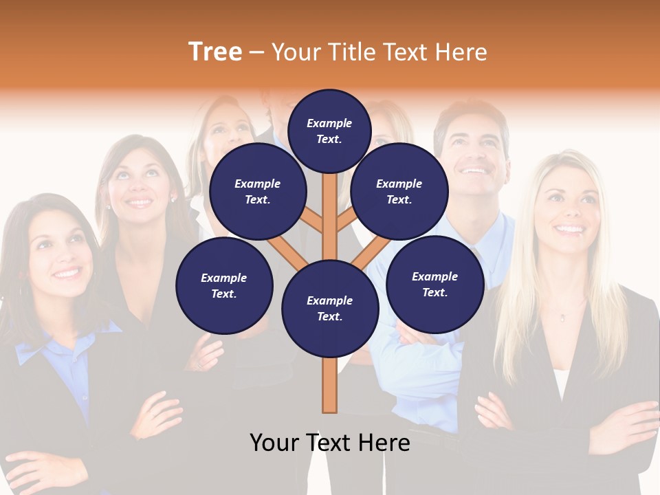 Staff Office Working PowerPoint Template