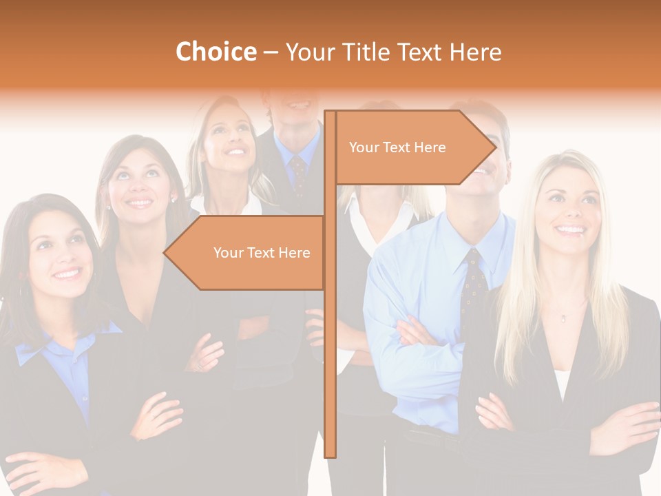 Staff Office Working PowerPoint Template