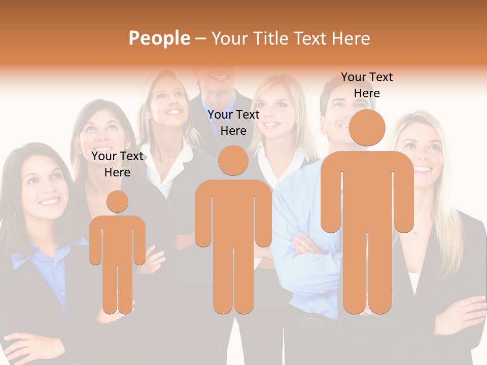 Staff Office Working PowerPoint Template