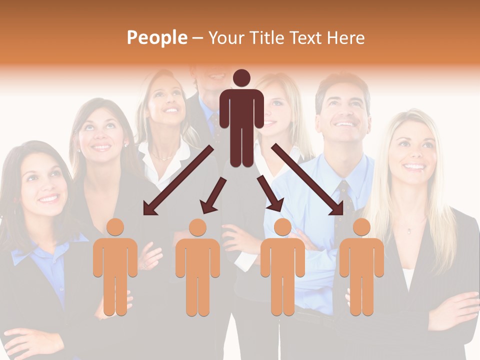 Staff Office Working PowerPoint Template