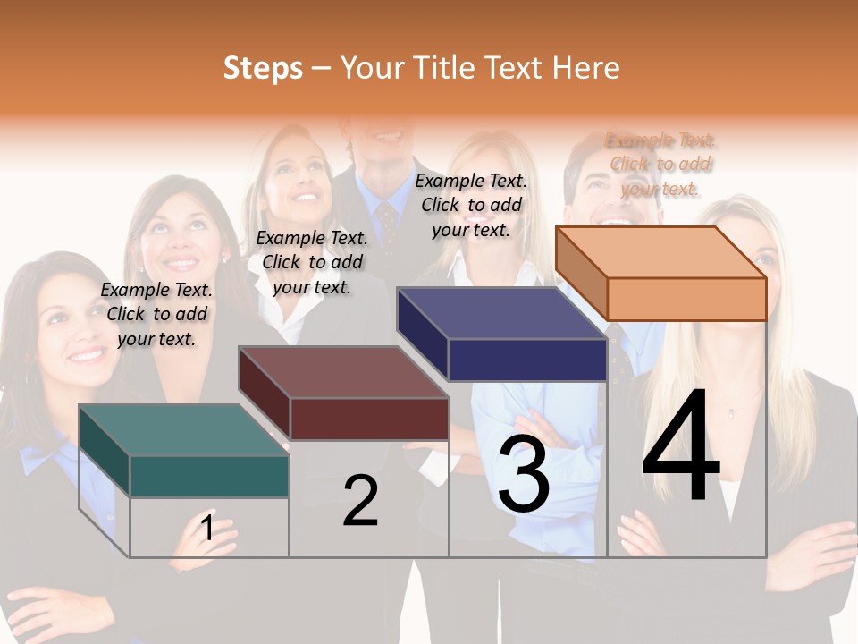 Staff Office Working PowerPoint Template