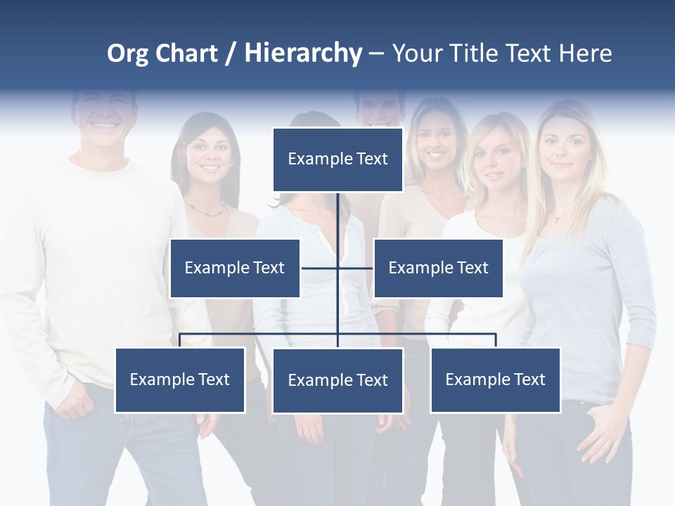 Happiness Throng Man PowerPoint Template