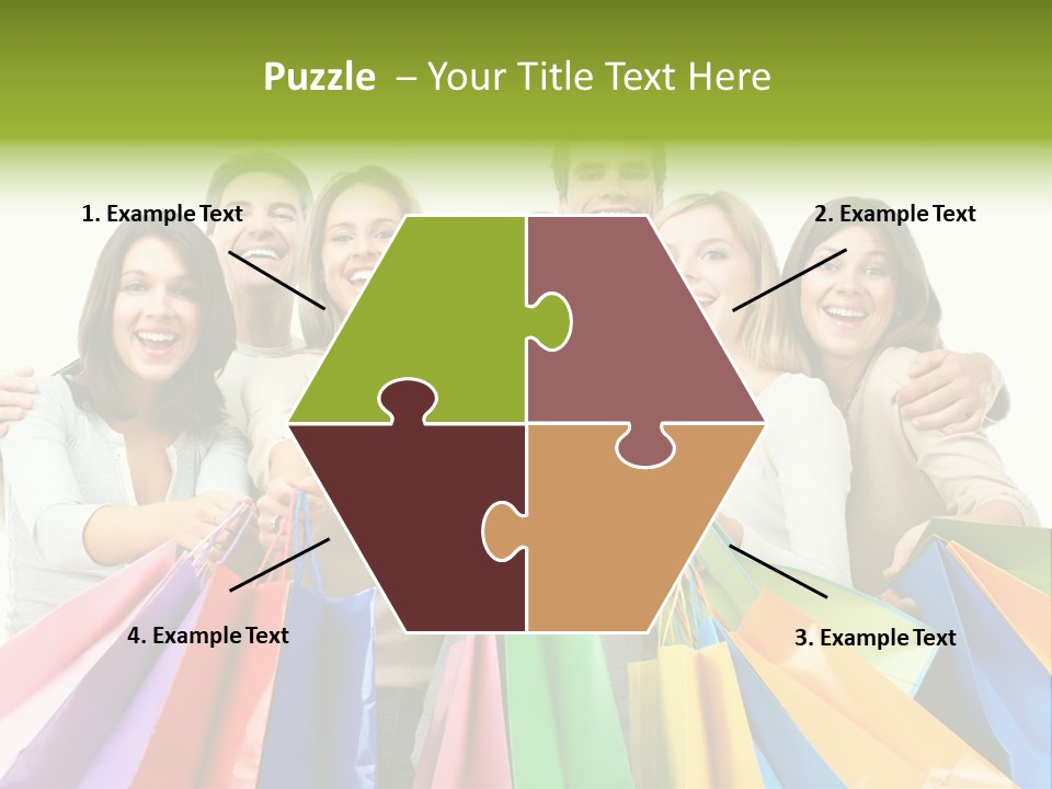 Boxing Happy Person PowerPoint Template