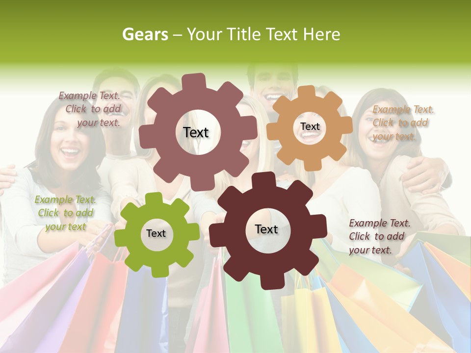 Boxing Happy Person PowerPoint Template