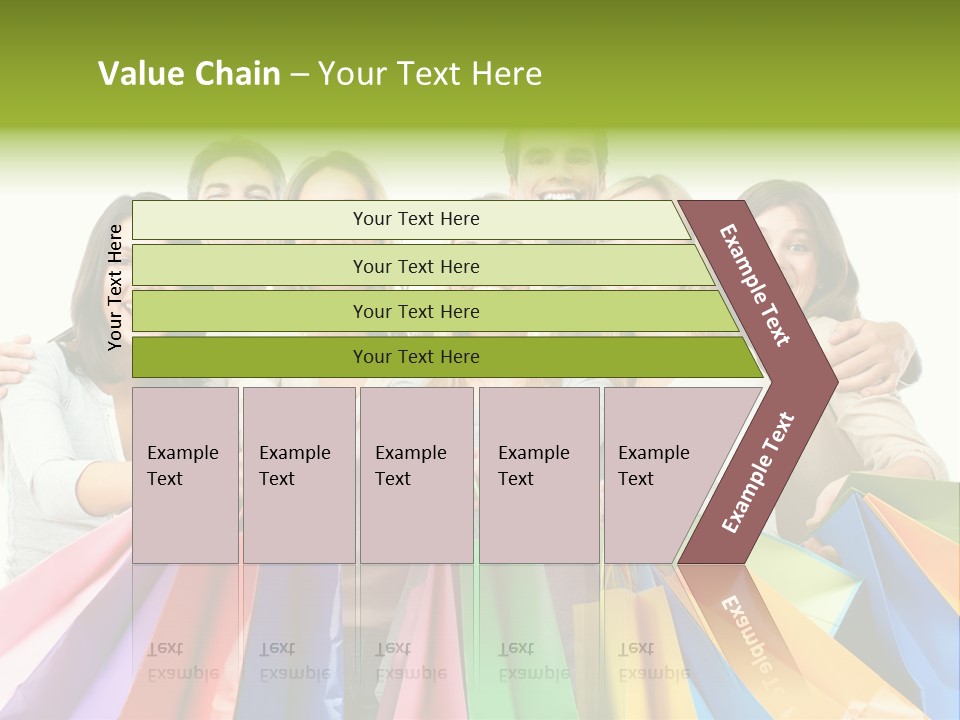 Boxing Happy Person PowerPoint Template