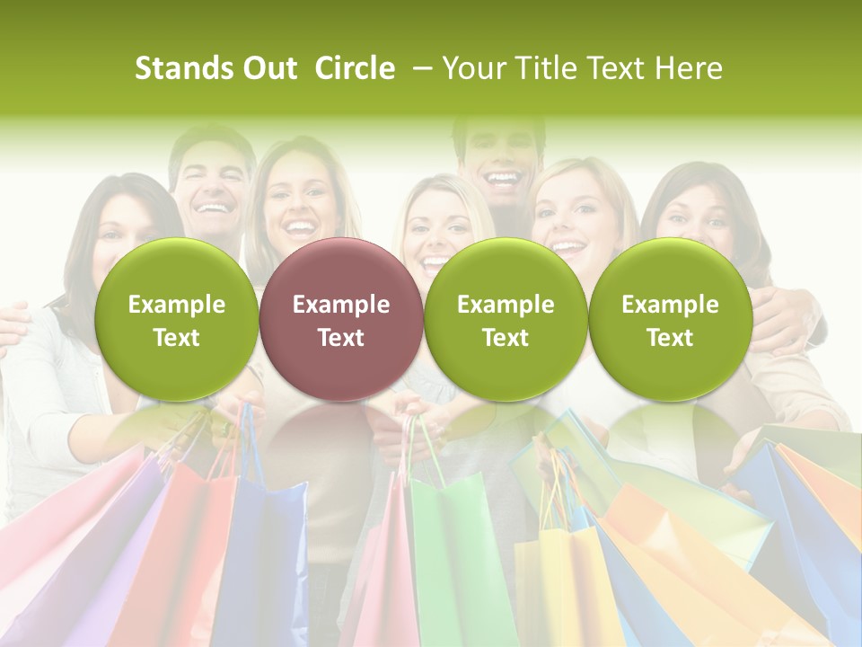 Boxing Happy Person PowerPoint Template