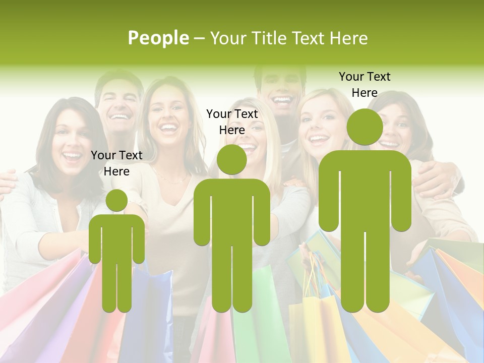 Boxing Happy Person PowerPoint Template