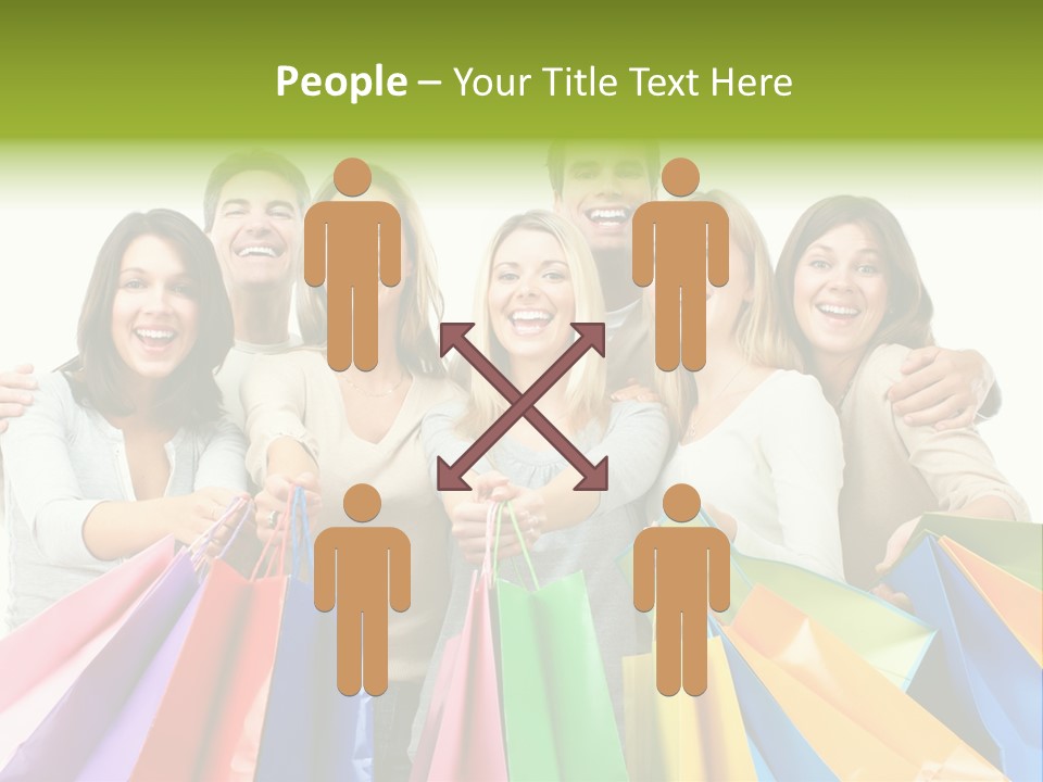 Boxing Happy Person PowerPoint Template