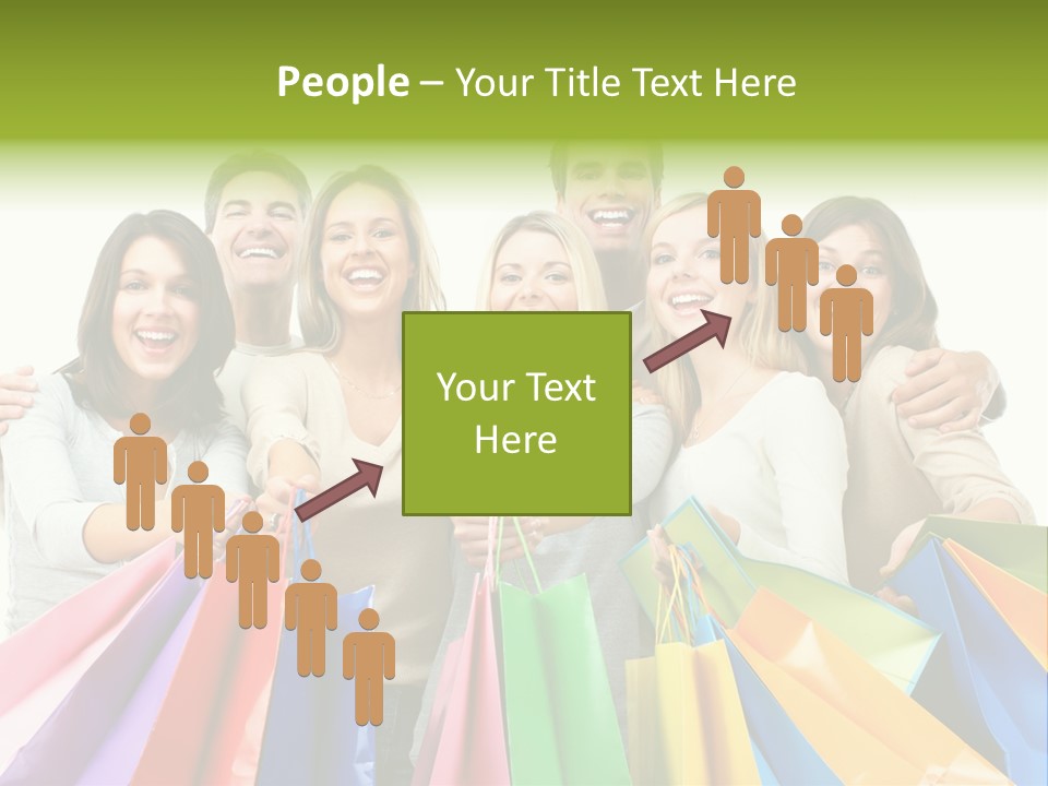 Boxing Happy Person PowerPoint Template