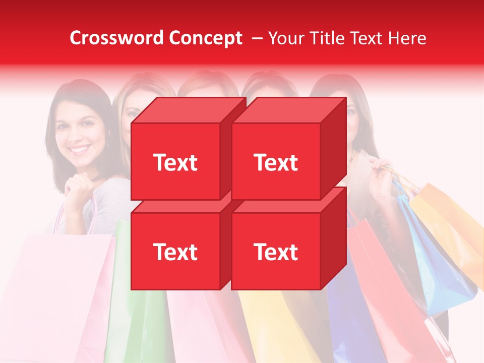 Shop Customer Beauty PowerPoint Template