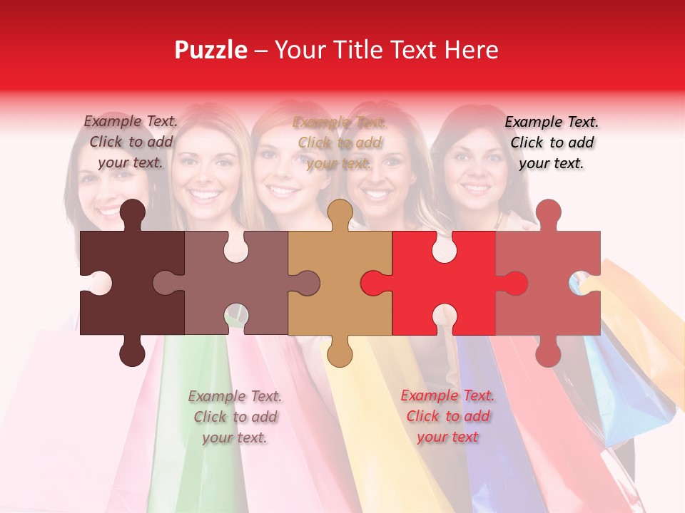 Shop Customer Beauty PowerPoint Template