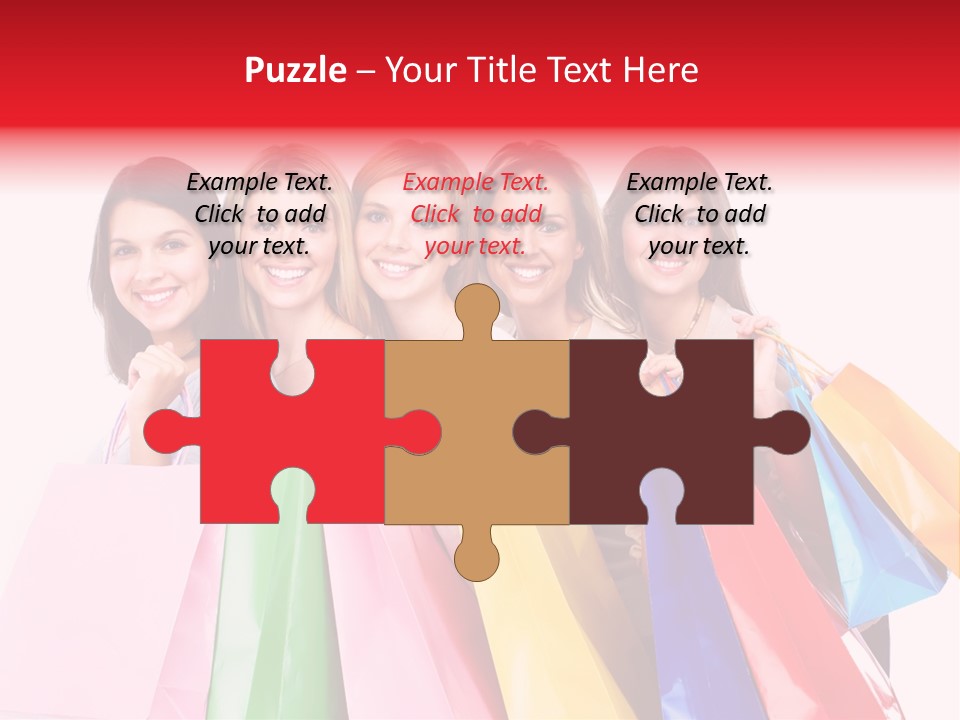 Shop Customer Beauty PowerPoint Template