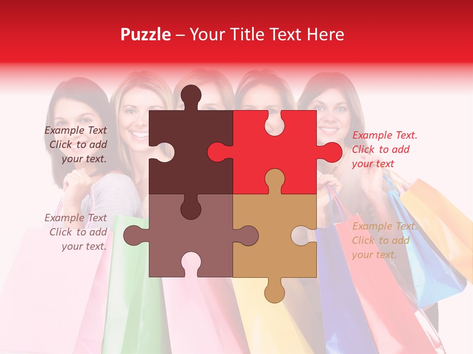 Shop Customer Beauty PowerPoint Template