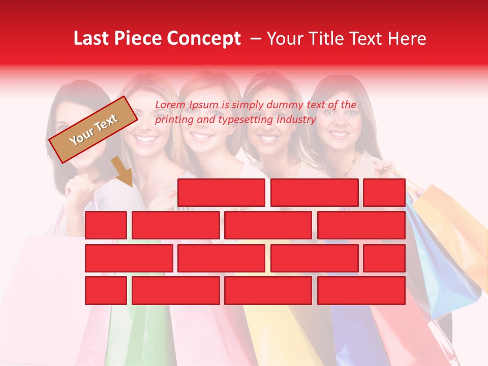 Shop Customer Beauty PowerPoint Template