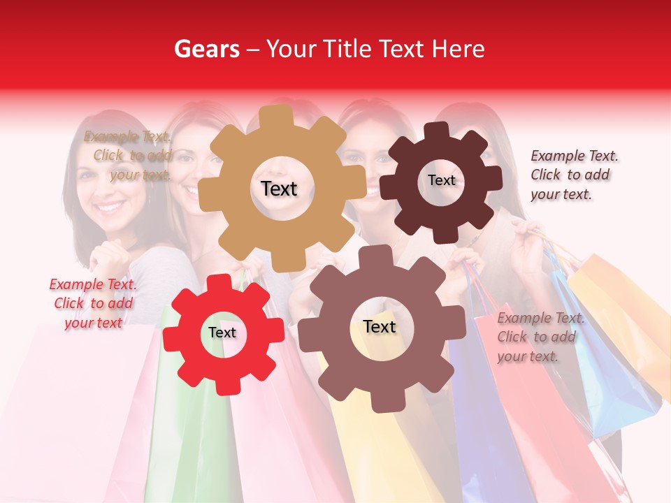 Shop Customer Beauty PowerPoint Template