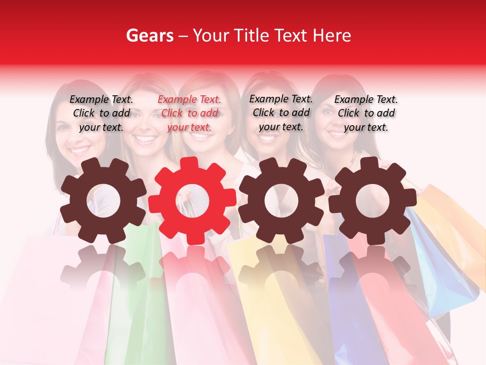 Shop Customer Beauty PowerPoint Template