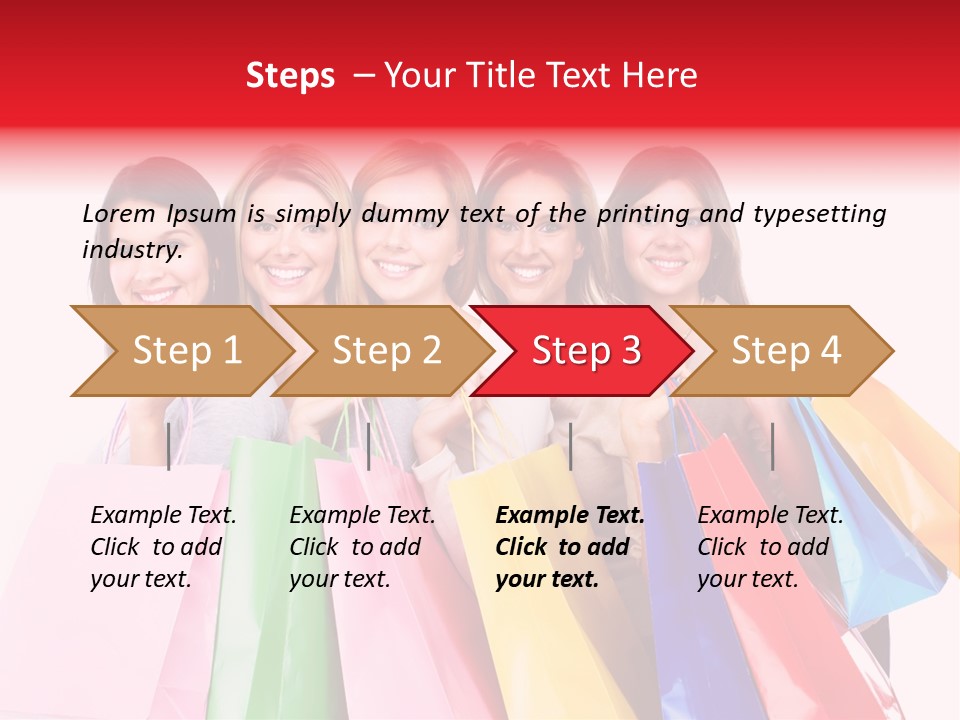 Shop Customer Beauty PowerPoint Template