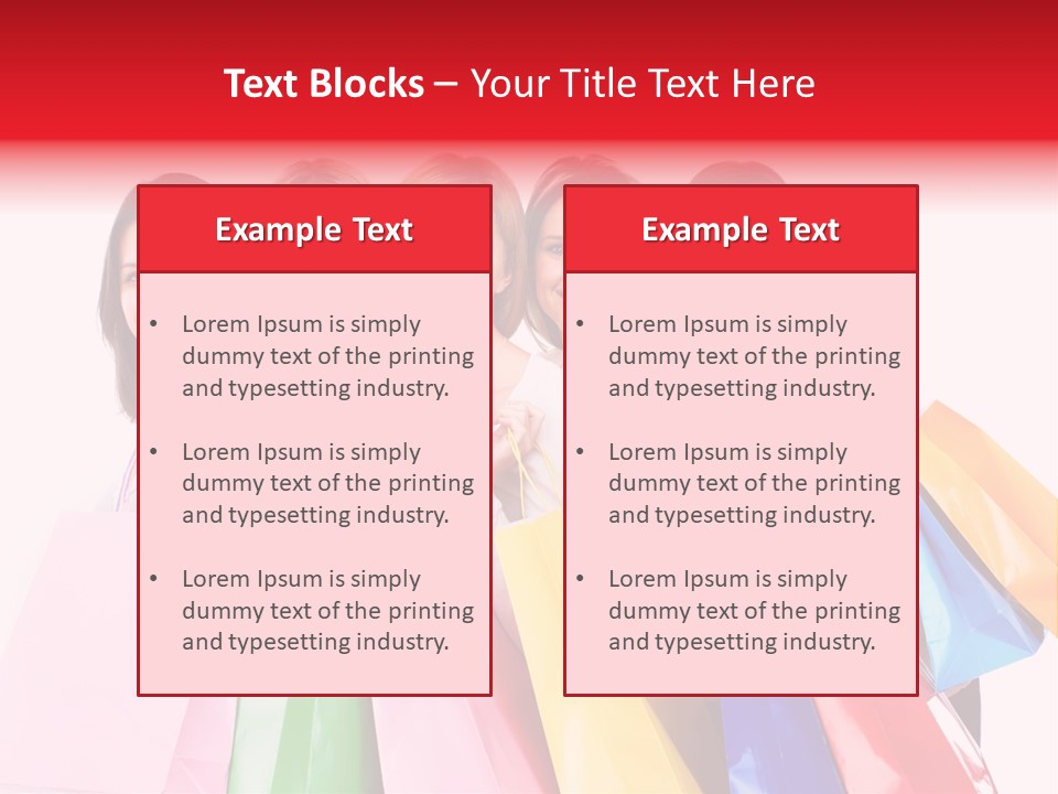 Shop Customer Beauty PowerPoint Template