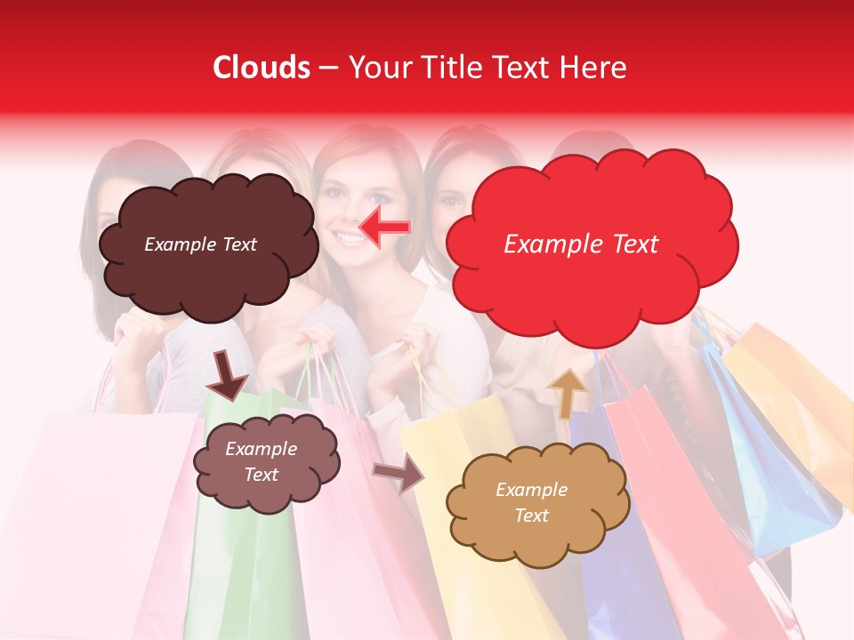 Shop Customer Beauty PowerPoint Template