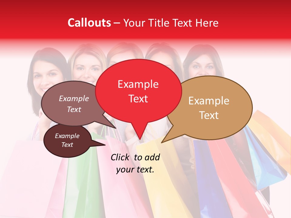 Shop Customer Beauty PowerPoint Template