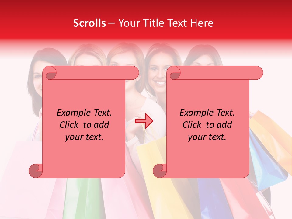 Shop Customer Beauty PowerPoint Template