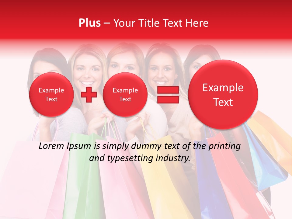 Shop Customer Beauty PowerPoint Template