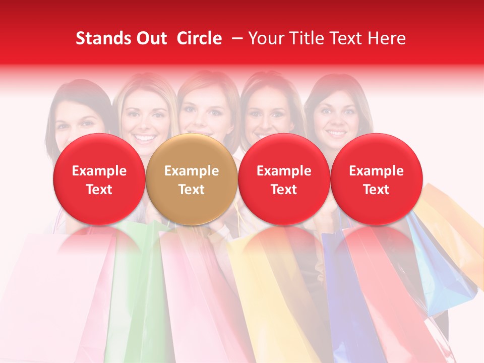 Shop Customer Beauty PowerPoint Template