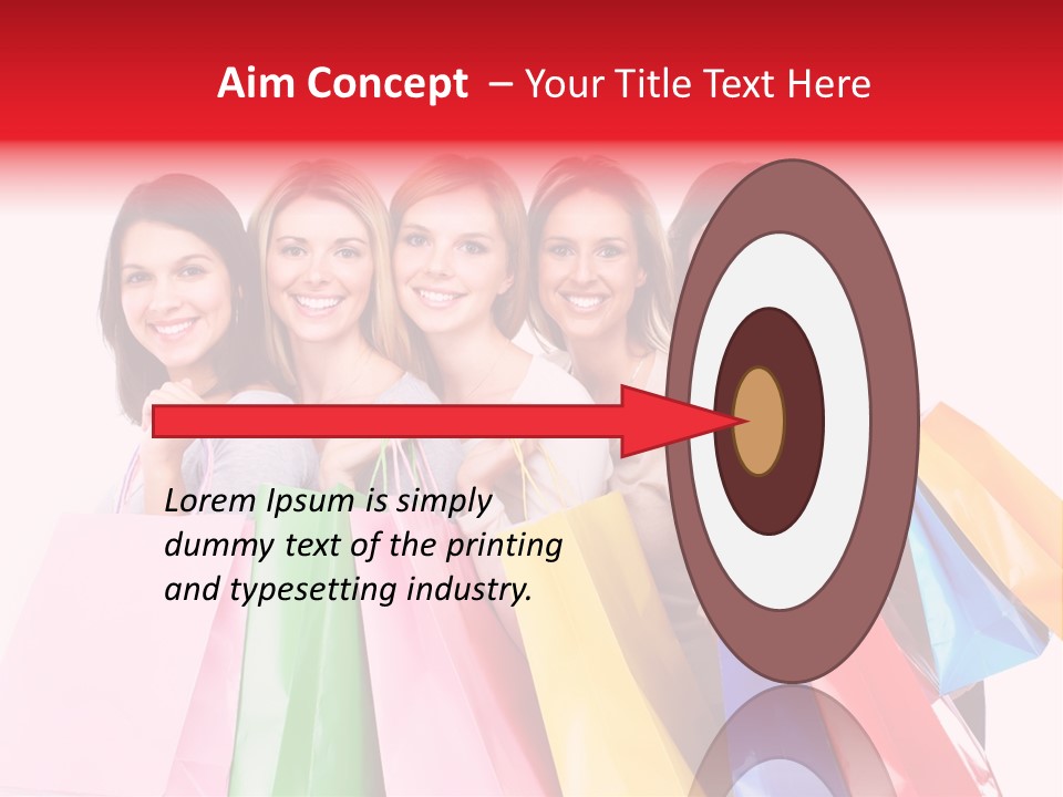 Shop Customer Beauty PowerPoint Template