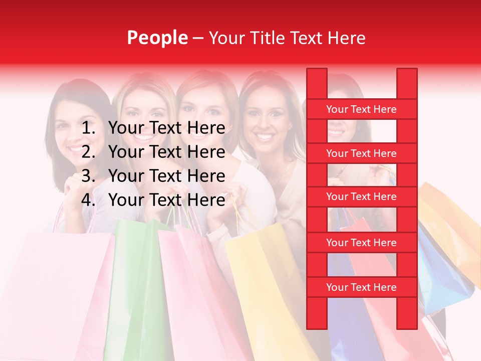 Shop Customer Beauty PowerPoint Template